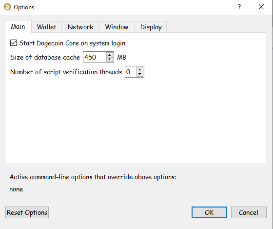 Dogecoin Core Installation on Windows - Start on system login